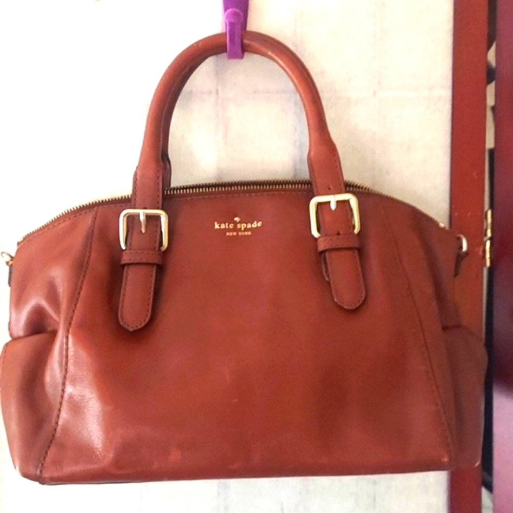 Kate Spade New York Brighton Park Sloan Small Satchel Bag Dark Roast